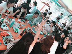 -尚庄度假村·庭台树下·户外烧烤·团建CS·轰趴营地(上庄水库店)