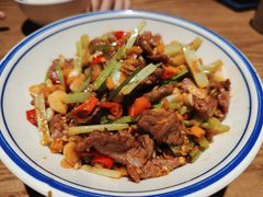 山椒炒牛肉-师傅说·湘菜馆(双井店)