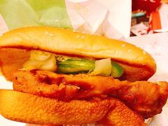 新奥尔良烤鸡腿堡-肯德基(中关村E世界店)