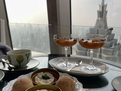 -The lounge 柏悦酒店大堂酒廊(上海环球金融中心店)