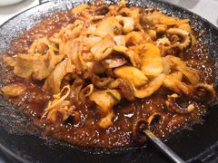 铁板八爪鱼五花肉-名家韩国料理·烤肉(瑶海店)