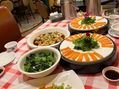 东江三文鱼刺身-醉美东江·三文鱼·烧鸡公