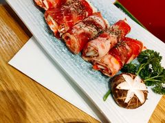 芝士雪蟹柳肥牛卷-北京小炮儿炙子烤肉·铜锅涮肉(南京弘阳广场店)