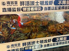 -雍容荟帝王蟹活龙虾展台自助(IFS黑金店)