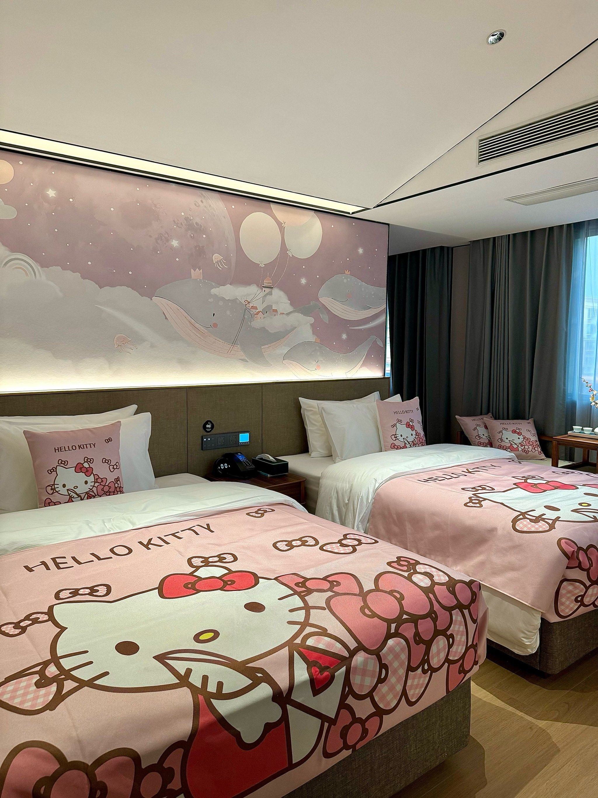 漳州开房篇!hello kitty主题房