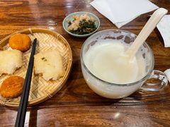 豆浆+花生米-韩萍老南京馄饨(河西万达店)