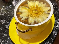 莲花清鸡汤(大份)-甄御•海鲜新青岛菜(麦岛店)