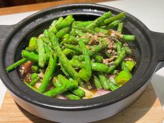 橄榄菜啫四季豆-春家·非遗手工小吃(徐汇万科广场店)