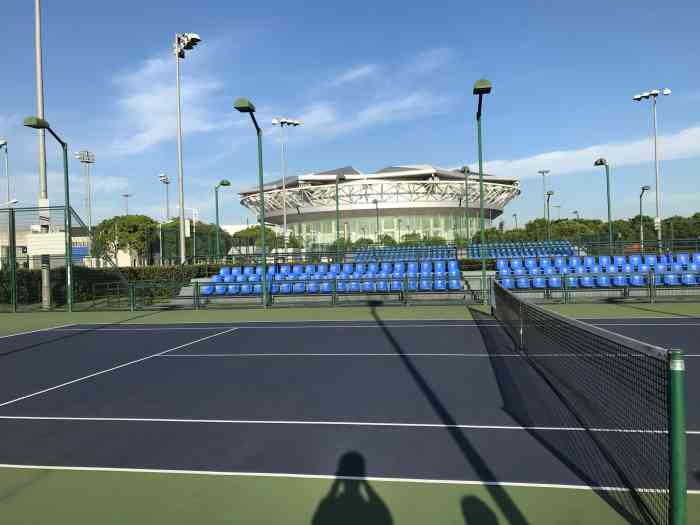 久事体育场馆旗忠网球中心-"和小伙伴从杭州出发去看2019上海大师赛.