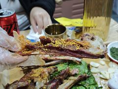 秘制炭烤鲜嫩羊排-烤五行·烧烤烤串(石佛营店)