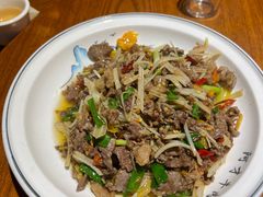 炒牛肉-阿才景东带皮牛肉馆(茶林苑店)