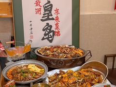 -东来菜馆•手抓海鲜家常菜•海鲜锅贴(鸽子窝店)