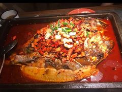 -探鱼·鲜青椒爽麻烤鱼(番禺万达店)