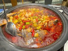 麻辣烤鱼-探鱼·鲜青椒爽麻烤鱼(朝阳悠唐广场店)