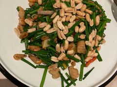 韭菜苗炒河虾-广州逸林假日酒店·四季桃源中餐厅(白云山风景区店)