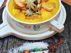 -东来菜馆•手抓海鲜家常菜•海鲜锅贴