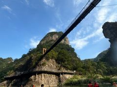 -楠溪江石桅岩