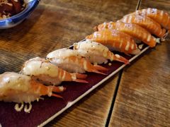 炙烤芝士虾寿司-米彩料理(西丽店)