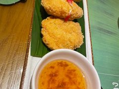 炸虾饼配泰国梅子酱-帕蓝·暹罗料理(曲阳店)