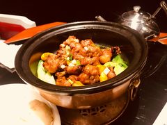怀柔板栗鸡-皇城根北京风味主题餐厅(滨海万达店)