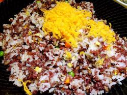 五彩糙米饭-香草美匙