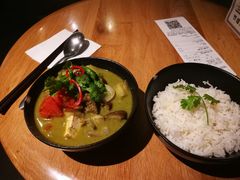 泰式绿咖喱素食饭-Wagas沃歌斯(大学路店)