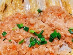 蒜蓉粉丝娃娃菜-日进一片海.生腌海鲜火锅.宵夜烧烤(三里屯总店)