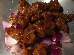 蒜香秘制排骨-绿茶餐厅(华联万柳店)