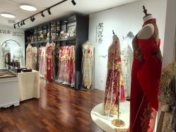 -懿沉香中式嫁衣礼服秀禾服龙凤褂马来褂旗袍总店