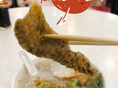 酥炸鱼皮-明兴正宗潮州五彩鱼蛋粉面(中山六路店)