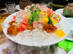 冰镇鲜果咕咾肉-汤城小厨•粤菜•靓汤(西直门凯德MALL店)