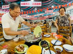 自助取餐区-三千坪超级火锅市场·土灶牛肉火锅