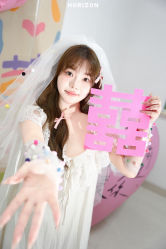 -桃子造型婚纱礼服(凤起广场店)