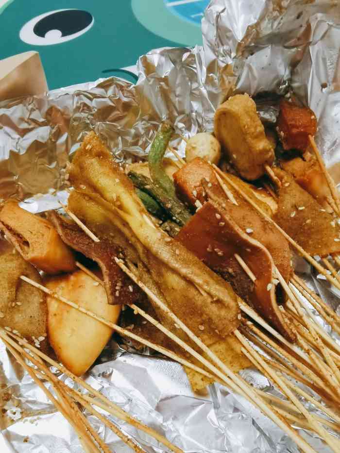 蜀地串说乐山油炸串串-"朋友推荐的,结果的确不错,下次要单点蔬菜.