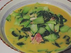 蚌肉烧青菜-彩虹之约•淮扬家宴(亚运村店)