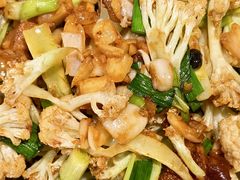 香锅有机菜花-真地道京味府·鲜橙烤鸭·北京菜(朝外大街东大桥店)