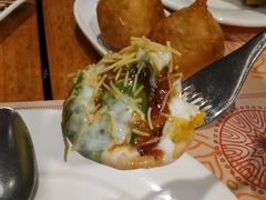 印度街巷特色小吃SevPapdiChat-克比叔叔印度餐厅Kebabs on the Grille(永康路分店)