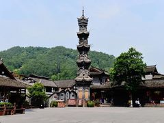 -崇州市街子古镇