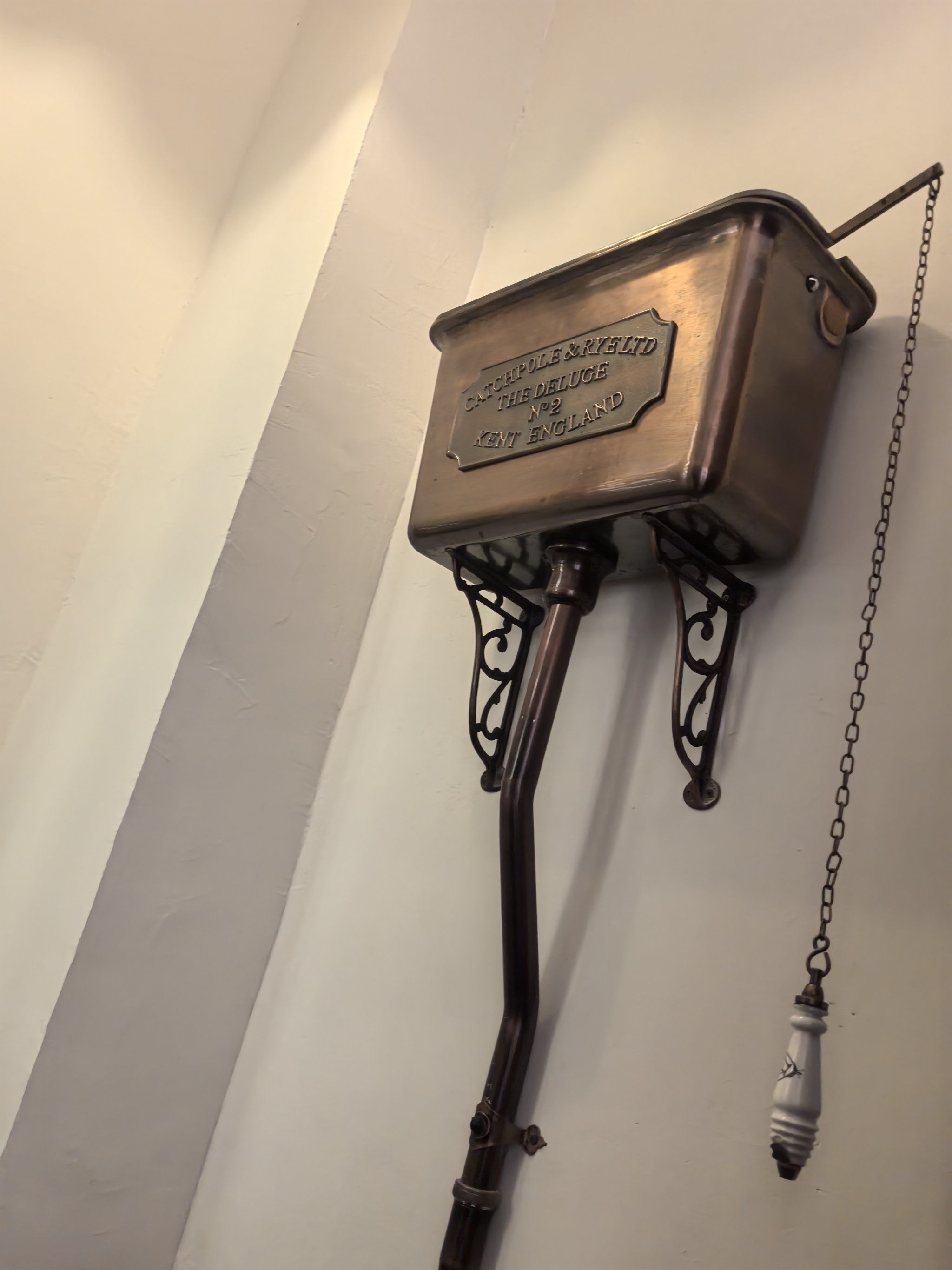 上世纪的抽水马桶