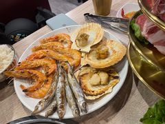 烤肉海鲜套餐-郑阿姨的家·이모네·韩料&烤肉(武川路店)