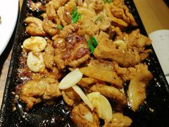 炉火烤五花肉-吕氏疙瘩汤·海鲜新鲁菜(凯德mall新都心店)