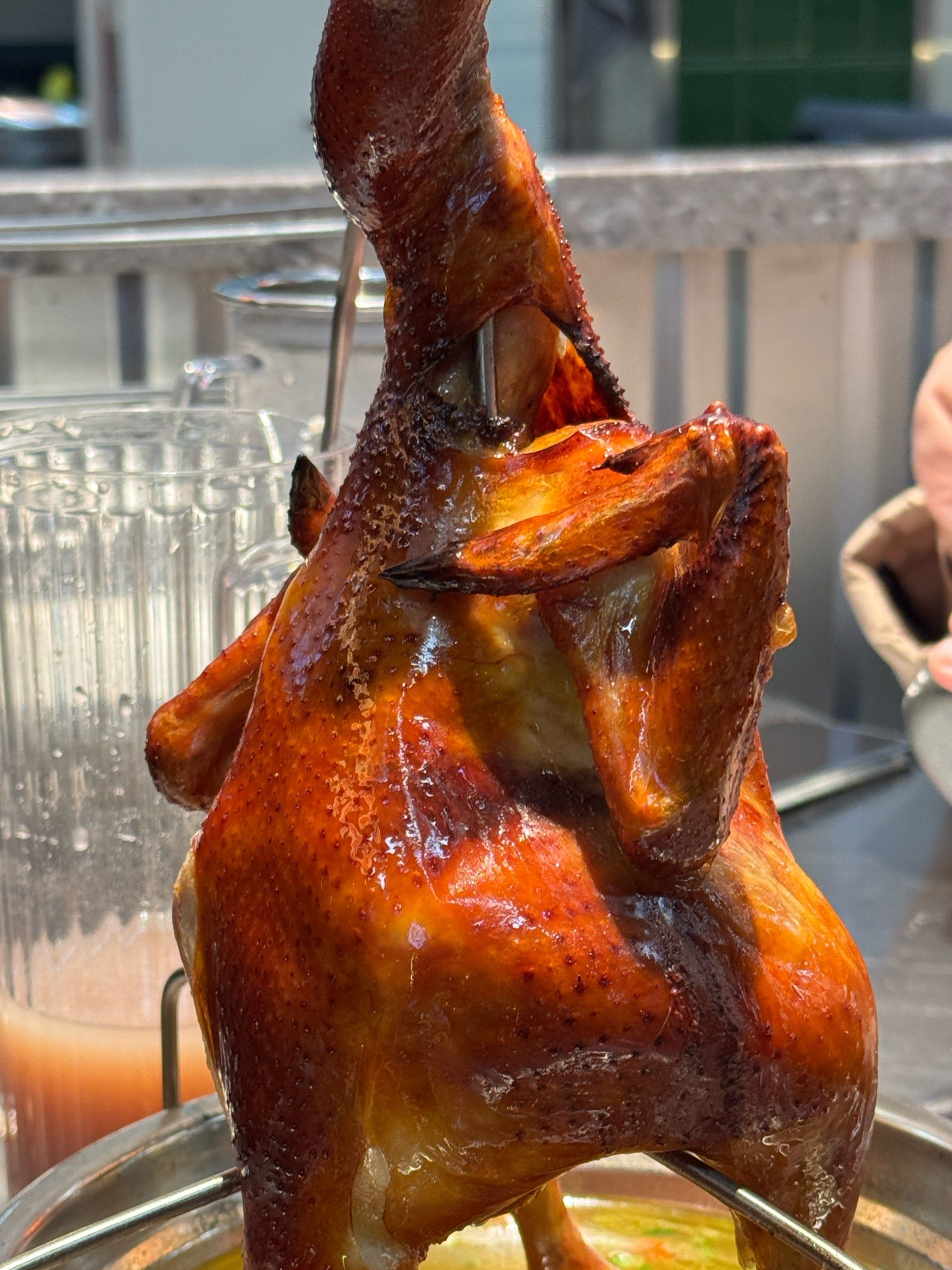 烤鸡细节一网打尽锁哥烧烤🍗