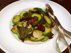 紫苏煎炒信阳黄瓜-阿庄新豫菜(航海东路店)