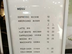 菜单-Manner Coffee(芮欧百货店)