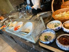 自助调料区-美食汇海鲜自助餐厅·小龙虾烧烤(富力万达文华酒店)