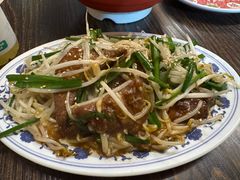 韭菜炒猪肝-拉面莊夢語＆中华料理八椿