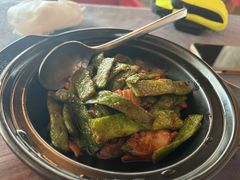 砂煲肉片烧芸豆-粤尚腾香居中餐厅(首都机场希尔顿店)