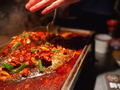 香辣味烤鱼-探鱼·鲜青椒爽麻烤鱼(番禺万达店)