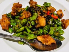 榄菜四季豆鸡脆骨-汤城小厨•粤菜•靓汤(西直门凯德MALL店)