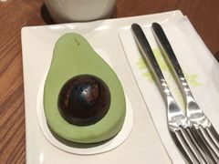 绿色星丸子蛋糕-星巴克(凯德晶萃店)